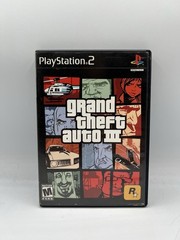 Grand Theft Auto III GTA 3 PS2 PlayStation 2 Game and Case