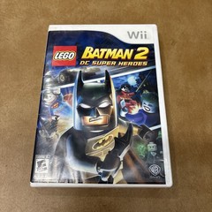Lego Batman 2: DC Super Heroes (Nintendo Wii, 2012) Complete w/ Manual CIB