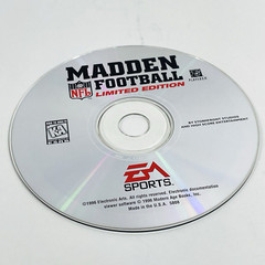 Madden Football Limited Edition 1996 EA Sports PC CD-ROM Video Game