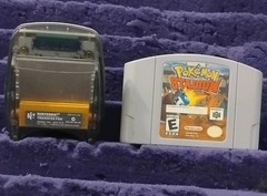 Pokémon Stadium Nintendo 64 N64 Very Good Condition w/ Working Transfer Pak