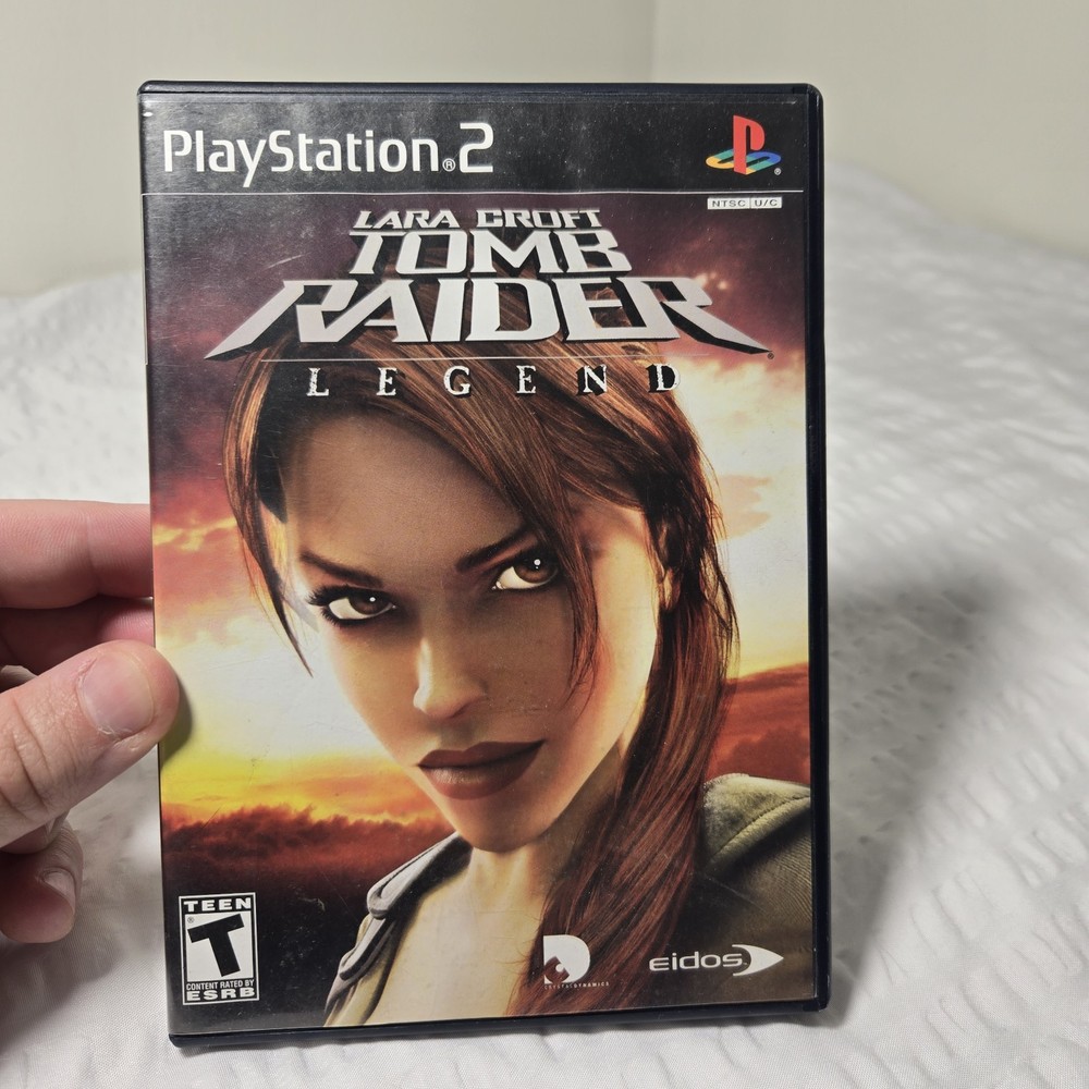 Lara Croft: Tomb Raider — Legend (Sony PlayStation 2, 2006) No Manual Tested