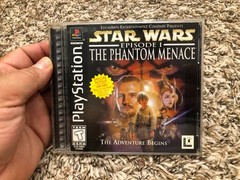 Star Wars Episode I The Phantom Menace (PlayStation 1, 1999) CIB Complete Tested