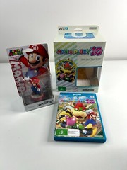 Nintendo Wii U Mario Party 10 Amiibo Character Figure + Game Disc Complete CIB