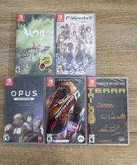Nintendo Switch 5 Game Bundle (New/Sealed) HOA, Caligula Effect 2, OPUS And More