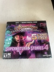 Lot of 5 Amazing Hidden Objects Games, Murder Mystery 2, PC DVD-ROM See Photos