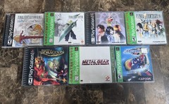 PS1 Lot: FF Origins,FF VII/ VIII/IX,Legend of Dragoon, Metal Gear, Mega Man x4