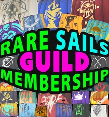 Sea Of Thieves Guild **LIFETIME** Membership (FEATURING RARE DISCONTINUED SAILS)