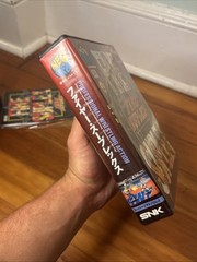 Fire Suplex 3 Count Bout SNK NEO GEO AES NTSC Japan COMPLETE TESTED WORKING