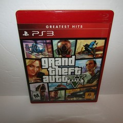 Grand Theft Auto V Sony PlayStation 3 PS3 Greatest Hits with Poster & Manual