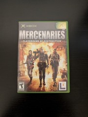 Mercenaries Playground of Destruction Xbox CIB Complete In Box Tested