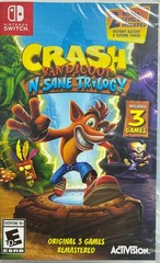 Crash Bandicoot N-Sane Trilogy – Nintendo Switch – Brand NEW – Factory Sealed