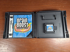 Brain Boost: Gamma Wave (Nintendo DS, 2006) Complete w/ Manual CIB