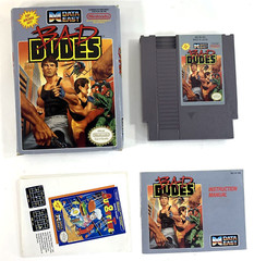 Bad Dudes (Nintendo Entertainment System, 1990) Game Box Manual Poster – Tested