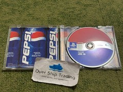 Sony PlayStation PS1 Drink! Pepsi Man Retro Video Game Software 1999