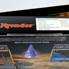 Return to Krondor PC Game CDROM Big Box Sealed
