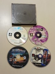 Lot of 4 PlayStation Games PS1 PS2 PS3 PS4 Various Titles Disc Only Vintage Rare