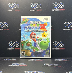 Super Mario Galaxy 2 Nintendo Wii CIB Complete Refurbished Tested Free Shipping