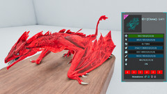 🔥ARK Survival Ascended OFFICIAL PVE – WYVERN LIGHTING SOLIDS COLORS LVL 1