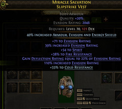 Body Armour Chest 54 Spirit Path of Exile 2 Return of the Ancients League POE 2
