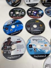 Lot of 17 Playstation 2 Games (PS2) Various Titles-Disc Only Untested Ships Fast