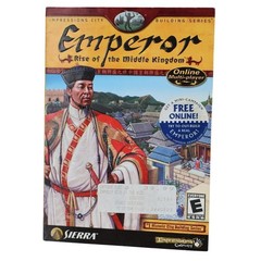 Vintage Emperor Rise Of The Middle Kingdom PC Video Game Sierra E 2002 Strategy