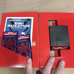 Tron Maze-A-Tron for Intellivision by Mattel 1982 Complete Tested and Working