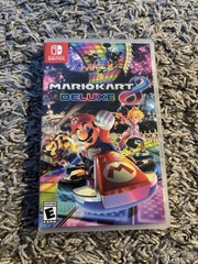 Mario Kart 8 Deluxe 🏎️💨 🏁 Nintendo Switch 🍌 TESTED 🍄 CIB 🚦