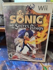 SEGA Sonic and the Secret Rings Nintendo Wii Action Adventure + Manual