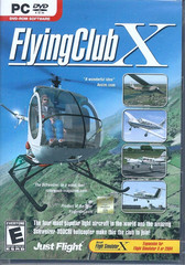 Flying Club X PC DVD Game in Case Just Flight Simulator Expansion for X or 2004