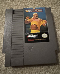 Acclaim WWF WrestleMania Nintendo NES Game Cartridge NTSC-U/C