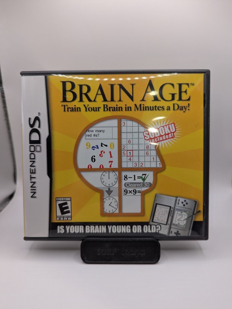 Nintendo DS – Brain Age – Complete in Box w/ Manual