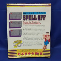 Exzooma Muscle Pete’s Spell Off Educational PC Game 3.5″ Disk New Sealed