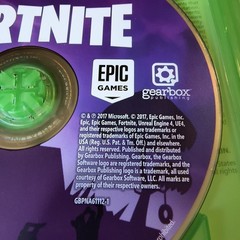 Fortnite (Xbox One, 2017) Video Game + Inserts, Green Case! EUC NO CODES