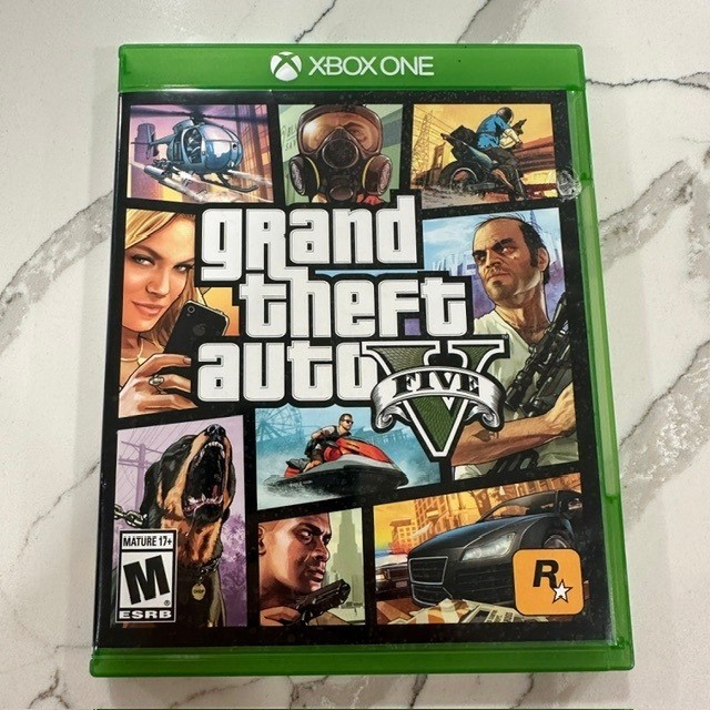 Rockstar Grand Theft Auto V GTA 5 Xbox One Video Game Action Adventure M Rated