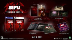 Sifu *VENGEANCE EDITION* (PS5) New *LIMITED STEELBOOK*