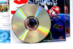 Super Mario Galaxy (Nintendo Wii, 2007) Manual With Inserts