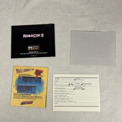 RoboCop 2 (Nintendo Entertainment System, 1991) CIB Complete Manual Inserts