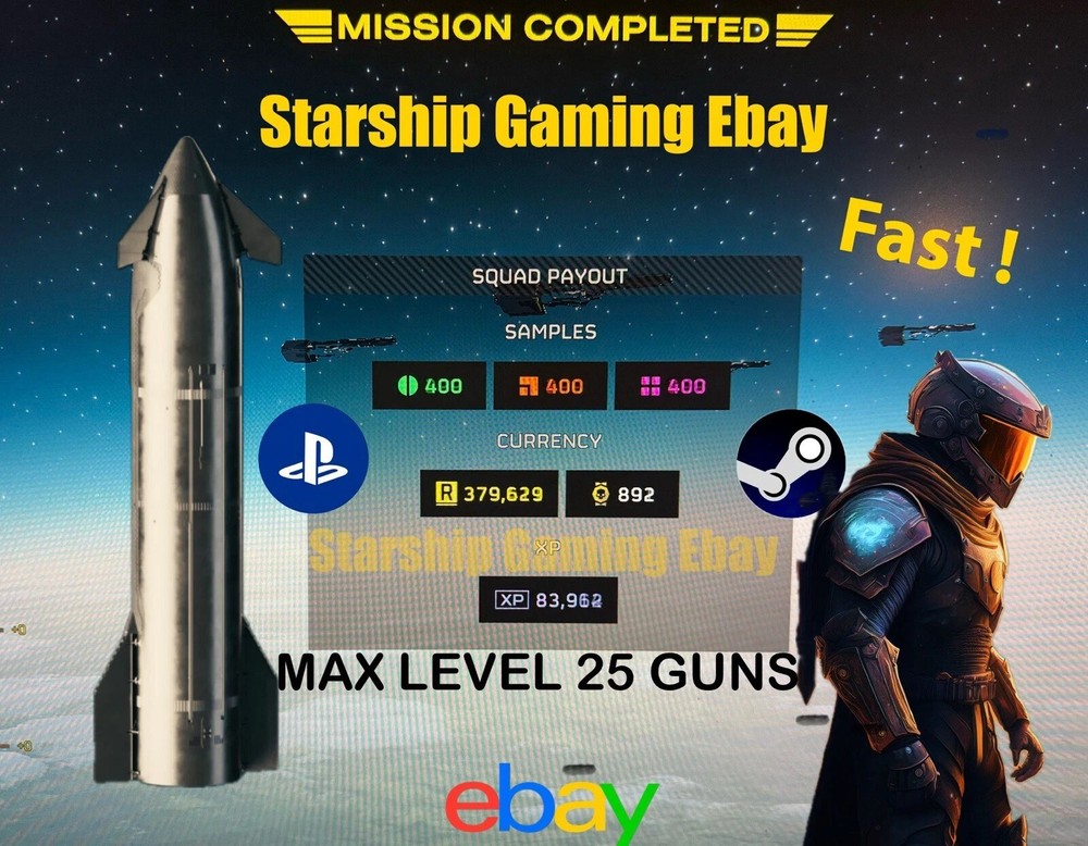 HELLDIVERS 2 🌟 XBOX Boosting Medal RUNS / MAX SHIP / Samples / R$ NO LOGIN REQ.