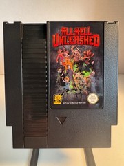All Hell Unleashed-Nintendo Entertainment System NES-Game Cart Only Fun