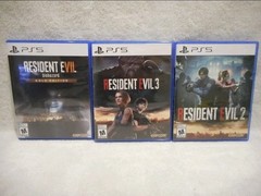 Resident Evil 2, 3, and 7 Bundle Lot – Sony PlayStation 5