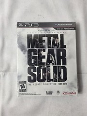 NEW sealed METAL GEAR SOLID Legacy Collection 1987-2012 PLAYSTATION 3 ps3 KONAMI