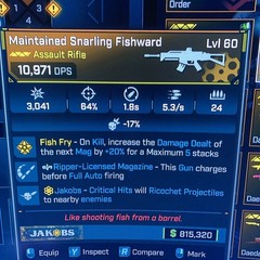 Borderlands 4⭐️LVL 60 NEW FISHWARD AR RIPPER⭐️All PLATFORM