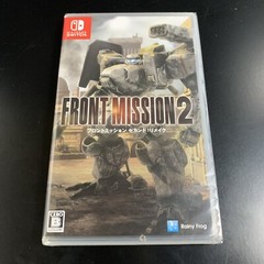 Unopened SW Front Mission 2 Remake Nintendo Switch Rainy Frog Sealed JP