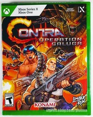 CONTRA: OPERATION GALUGA New XBOX SERIES X / XBOX ONE Game XSX XB1 Limited Run