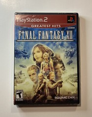 Final fantasy Xll 12 Greatest Hits PS2 Factor Sealed!