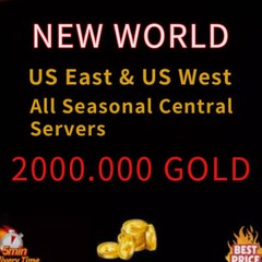 New_World Gold Coins 10k~2000k 🔥 US East US West ✅ All Servers NW Coins Fast 🚀