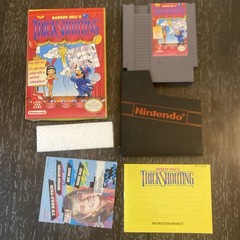 Barker Bill’s Trick Shooting (Nintendo, 1990) Complete CIB Minty Clean
