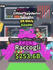 🔥 Steal a Brainrot RAINBOW Giftini Spyderini 240M – 9.9M/s🔥
