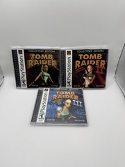 Tomb Raider 1-3 Collector’s Edition (Sony PlayStation 1, 2002) PS1 – Complete