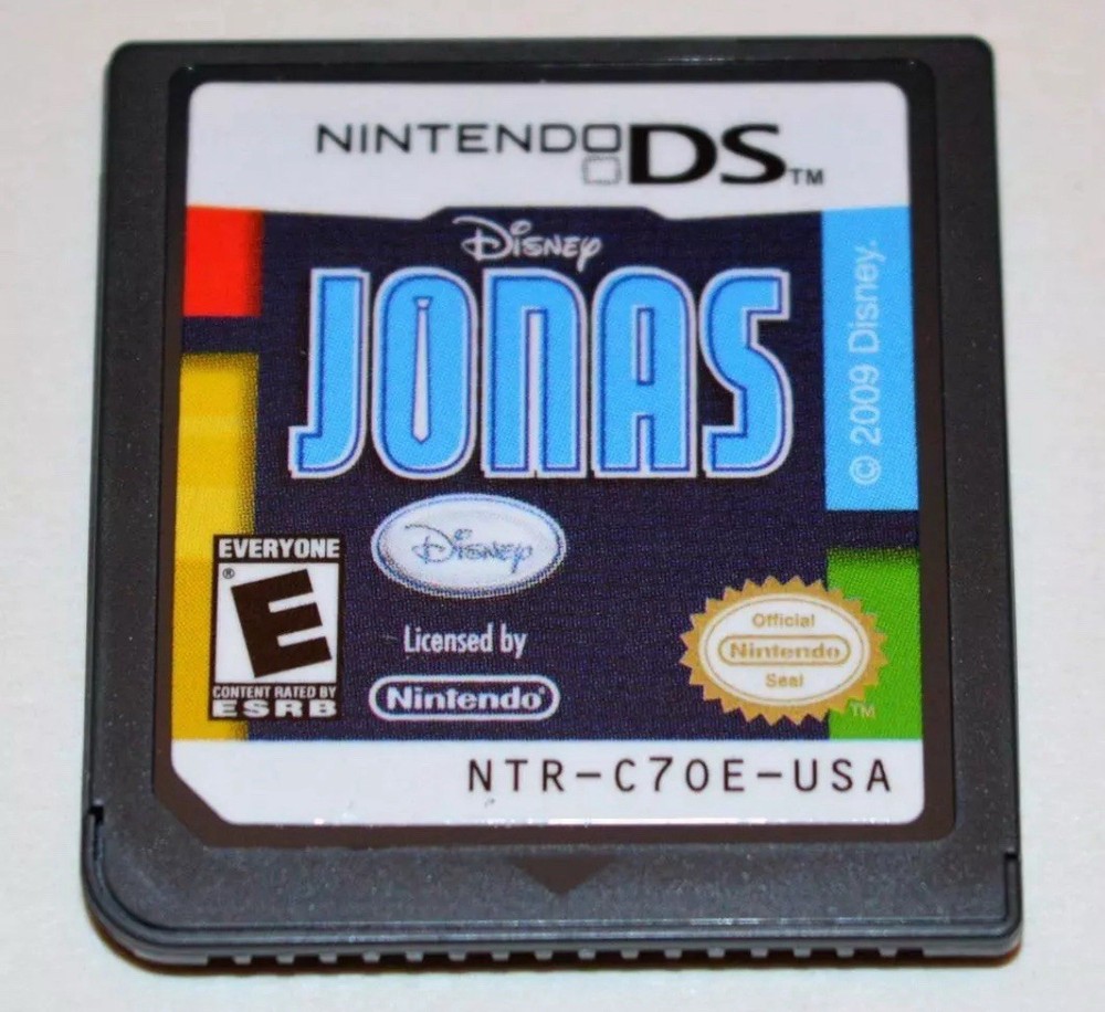 DISNEY JONAS NINTENDO DS GAME 3DS 2DS LITE DSI XL CARTRIDGE ONLY
